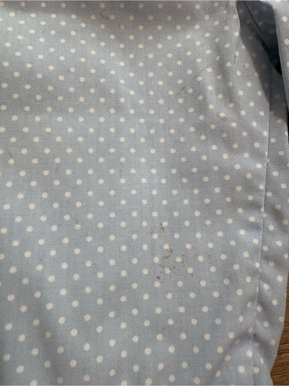 Posh Pickle 12M Baby Girl Smocked Giraffe 2pc Set Blue Polka Dot